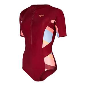 SPEEDO/Spear Tao Santhest Swimming Women's Training Competition Fitness Conservative Sliming Swimsuit Anti -Speed ​​Dry Swimsuit
