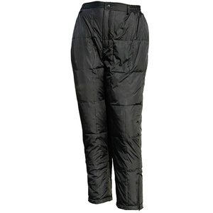 Thickened and warm middle -aged high -waisted endowment pants loose winter Dad wears men's large size in cotton pants