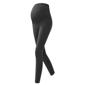 Pregnant women's shark pants, spring, autumn and winter plus velvet warm bottoming pants, outer wear yoga pants, thin belly support and thickened maternity wear