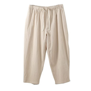 300*0.5kg Fat Lanpie Town Pants Men's Summer Summer Plus Plus Fertilizer and Code Cotton and Mainer Leisure 9 Pixels of Straight Harn Pants