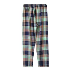 New men can wear home pants, cotton silk straight pants, loose, comfortable, light all -handed beach pants cotton pants

