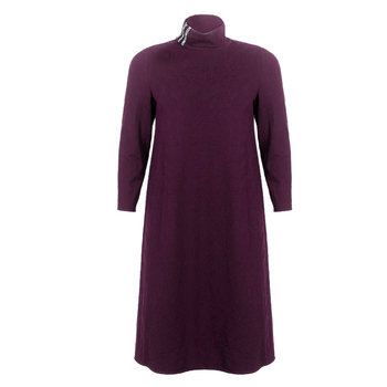 
Beautiful Inn turtleneck large size slim fit knitted dress