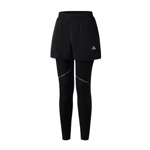 Laima fake two-piece compression pants for men and women outdoor sports fitness cover sports pants quick-drying jogging pants spring and autumn
