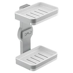 Soap dish draining wall-mounted suction cup for home use without drilling