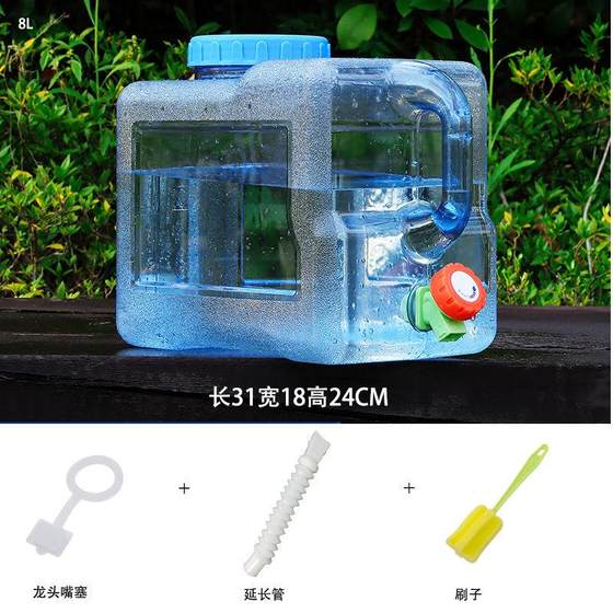 水桶户外车载箱带龙纯净水桶家z用盖带塑料桶储水矿泉水储水蓄水