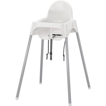 IKEA Andilo high baby chair dining table and chairs