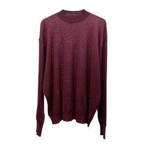 
Thin sweater 2025 new women's spring and autumn half turtleneck inner bottom knit sweater loose lazy and relaxed top