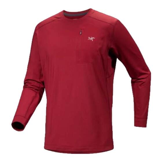 
Genuine spot Arcteryx Rho LT fleece round neck microfleece T-shirt long-sleeved men's sweatshirt jacket