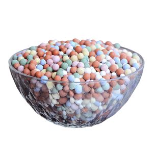 Ceramic flower bottom hydroponic succulent nutritious soil planting clay flowering granules flowering stone breathable colored ceramic balls
