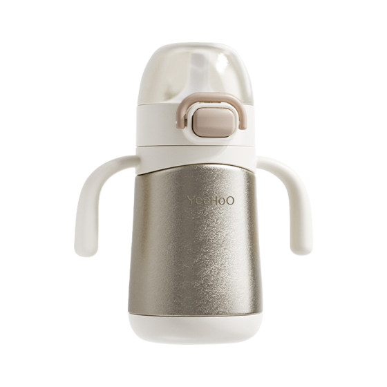 
Ying's children's thermos cup, small month old thermos bottle, kindergarten student pure titanium cup, drinking cup for 6 months and above
