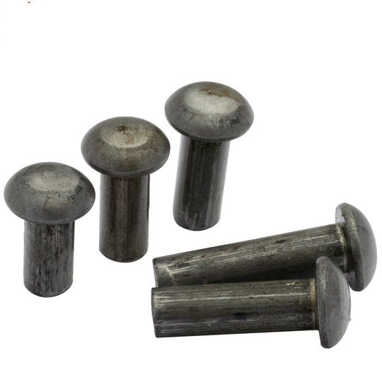Strong Iron Round Head Rivets - GB867 Carbon Steel - M2-M6