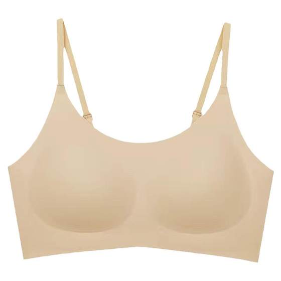 
Uras sizeless invisible vest bra comfortable, traceless bra, liquid foundation bra, women's thin style