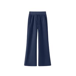 
Baleno straight-leg boot-cut pants for women, spring new style, small, high-waisted, slimming, non-sticky, versatile sports pants N