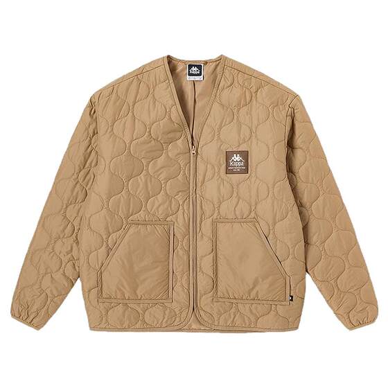 
Kappa Kapa outlets collarless inner cotton jacket couple couple winter back to back cold jacket warm jacket