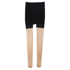 
Extended stockings for women with tall and long pantyhose bare legs artifact summer thin anti-hook silk flesh-colored pineapple summer