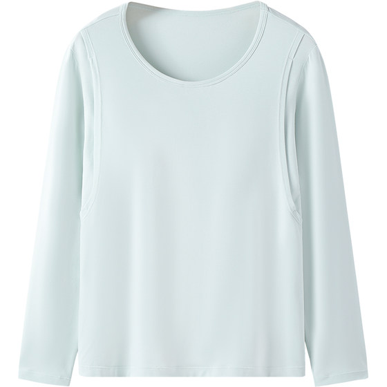 
Nursing tops, T-shirts, maternity wear, Lenzing Tencel Modal, spring and summer breastfeeding-free underwear, confinement clothes, trendy moms