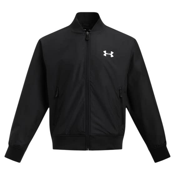 
Under Armor official UA sports casual woven bomber jacket for men and women couples 1389367