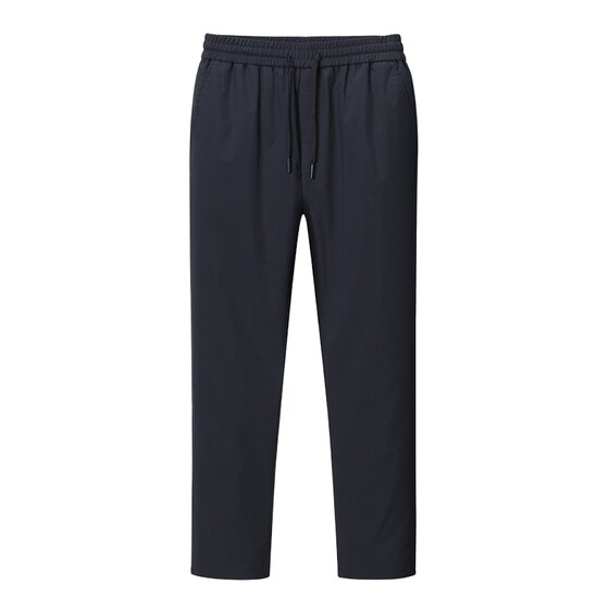 
Luo Meng high-end winter middle-aged men's 90 white goose down pants casual thickened warm and cold-resistant outer wear windproof down pants