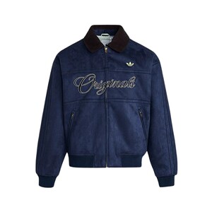 
Adidas Clover New Year's Cotton Clothes 26 New Men's Warm Letter Printed Sports Jacket KT0675