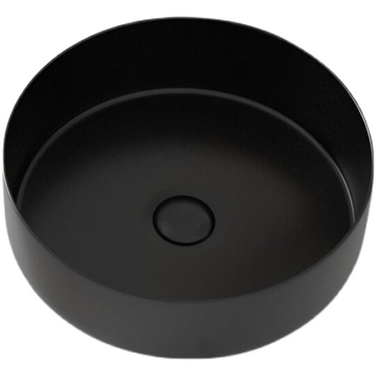 Small Round Ceramic Wash Basin for Home Balcony - Mini Single Basin