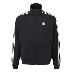 
Wang Hedi's same loose and versatile stand-up collar jacket thin coat for men and women spring adidas Adidas clover