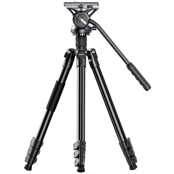 
Keman KX3939 camera tripod stand professional portable travel photography hydraulic damping Koman tripod stand photography bracket Canon Sony DJI SLR photography video tripod stabilizer
