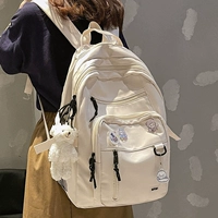 Ранец, сумка через плечо, вместительный и большой рюкзак, в корейском стиле, для средней школы, подходит для подростков, подходит для студента