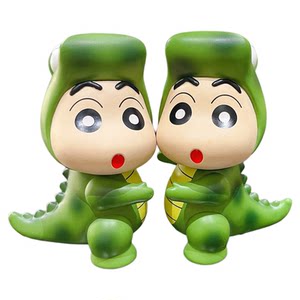 
Q version of Crayon Shin-chan Cute Nohara Crocodile Shape Doll Desktop Decoration Cartoon Ornament Hand Figure Gift