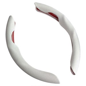
Steering wheel cover Nappa leather non-slip sweat-absorbent handlebar cover universal half-pack protective cover unisex ultra-thin card holder