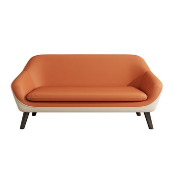 Simple single-person small apartment double sofa tea table combination