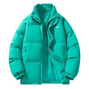 
Guirenniao Men's Cotton Clothes Men's 2026 Winter Trendy Brand Fake Two-Piece Cotton Clothes Jackets Couples Thickened Bread Clothes