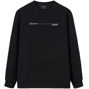 ANTA round neck pullover sweatshirt men's spring solid color simple versatile sportswear long-sleeved top 152537705