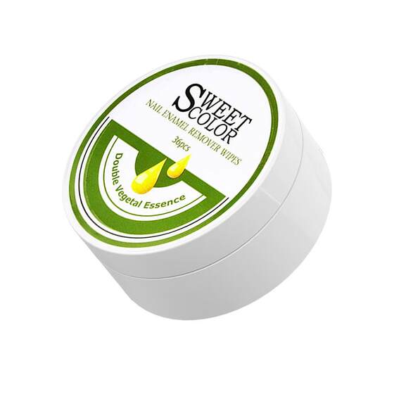 
Sweet Color natural plant nail polish remover pads nail polish remover two-in-one nail polish gel nail polish quick removal non-toxic