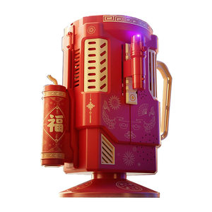 
Fireworks Bubble Machine 2026 Internet Celebrity Fully Automatic Gatling Wedding Flower Firecracker Fireworks New Year Electric Blowing Bubbles