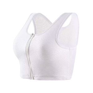 
Breast lingerie with large breasts, small T-shaped ultra-flat zipper sports vest without marks, shrinking breast wrapping breasts, sculpting breasts for women