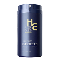 Hearn Sunscreen Men's Special Anti-uv Isolation Milk Whitening Facial Student Outdoor Genuine Counter Brand