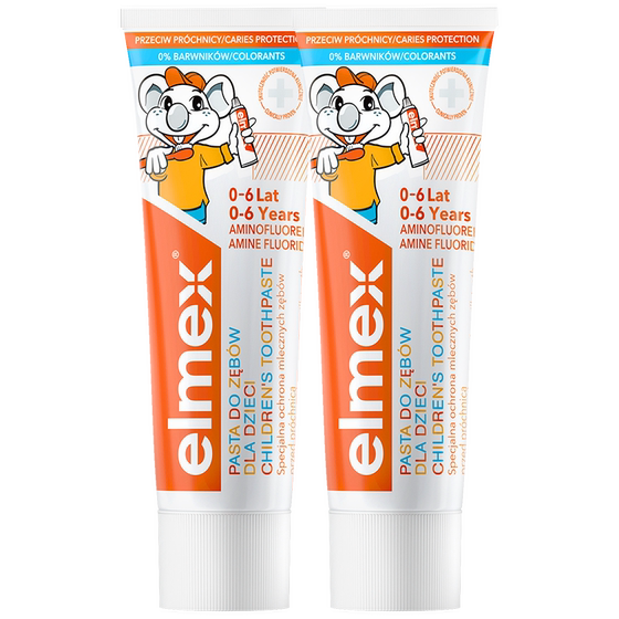 [Super New Year's Day] elmex children's 0-6-12 years old fluoride anti-cavity toothpaste