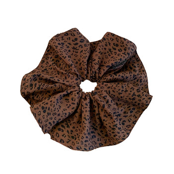 
Lazy and casual oversized leopard print hair band ~ autumn and winter hair accessories