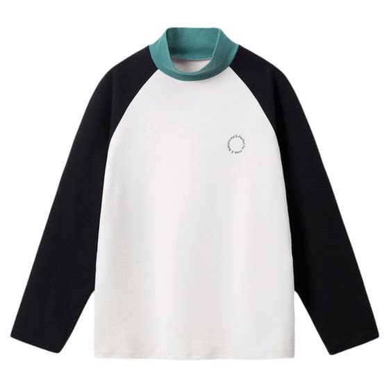 
Bluem boys' bottoming shirt children's long-sleeved T-shirt winter thickened winter clothing warm clothes autumn tops children's clothing warm