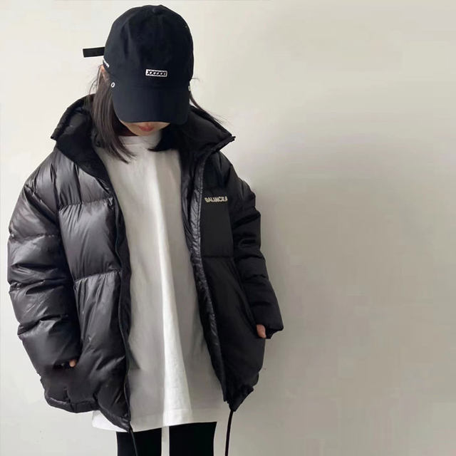 Children's Down Jacket Girls Mid-length Korean Thick Coat Windproof and Warm Clothes main image 1