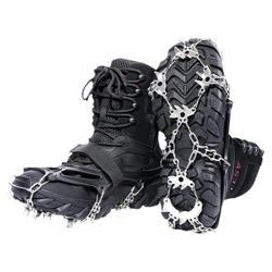 Winter Outdoor Crampons Anti-slip Shoe Covers Winter Ice Snow Sole Shoe Covers Snow Claws Mountain Climbing Ice Fishing Ice Grabbing Spike Shoes