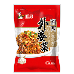 Congchu Official Xiangxi Grandma Dish 258g*3 Bags Commercial Hunan Authentic Meal No-wash Semi-finished Pre-made Dishes