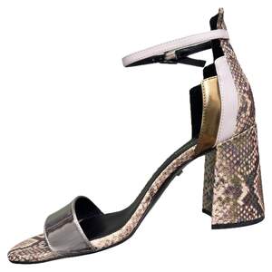 
Luxury Rebel Women's Shoes Thick Heel Open Toe Color Block Strap Comfortable Fashion Sandals Women L72280327