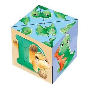Hundred Change Unlimited Rubik's Cube Flip the three -dimensional geometric folding 3D Transformer Panda Children's Puzzle Toys Small Gift
