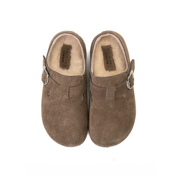 Chio2nd Nanfeng 5CM heightening Birkenstock shoes women's winter