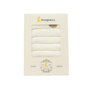 
Tongtai baby diapers 6-layer gauze cotton newborn supplies water absorption pure cotton diapers soft Class A ring breathable