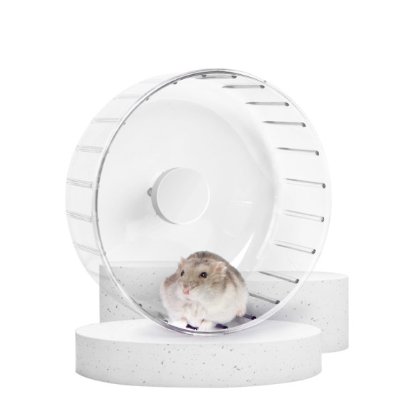 
Bukaxing Jelly Hamster Running Wheel Super Silent Roller 18cm Running Ball Toys Summer Landscape Golden Silk Bear Supplies