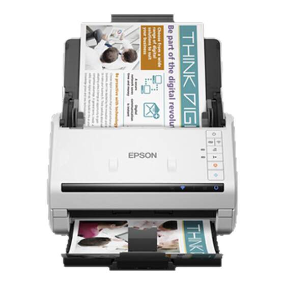 EPSON Epson DS570WII/ES580W feedback high -speed double -sided automatic paper fast scanner A4 color photo bill certificate office OCR recognition
