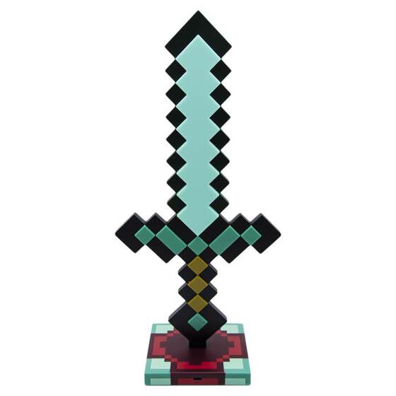 
My World Diamond Sword Glowing Model Night Light Mc Peripheral Figure Toy Weapon Birthday Gift Toddler Light