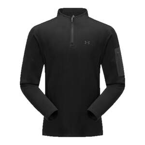 
Under Armor UA official long-sleeved stand-collar T-shirt men's autumn and winter half-zip sports and leisure inner warm base top